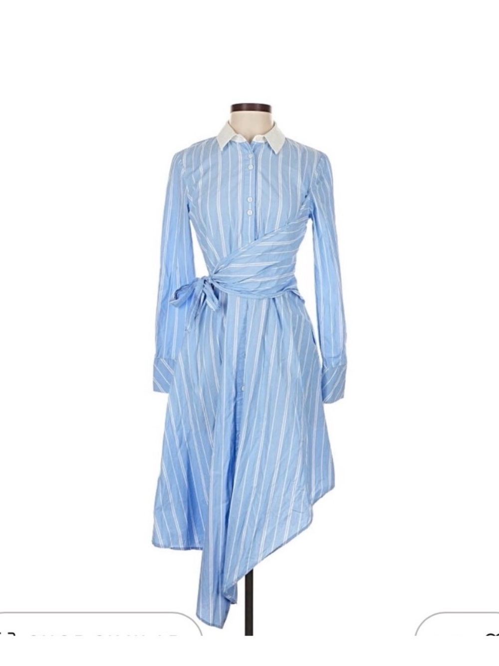 Jonathan Simkhai Wrap Shirt Dress S NWT